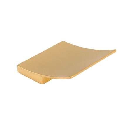 Gan Eden 32 mm Curved Square Pull, Matte Brass GA2503758
